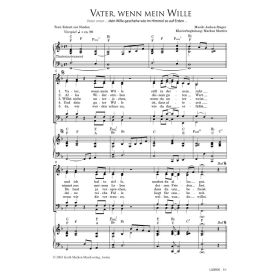 Produktbild des Artikels Vater, wenn mein Wille (Noten - Download)