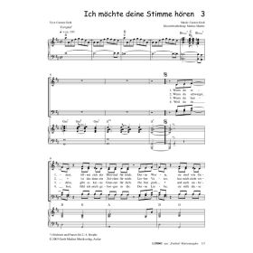 Produktbild des Artikels Ich möchte deine Stimme hören (Noten - Download)