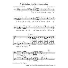 Produktbild des Artikels Wir haben das Wunder gesehen (Noten - Download)