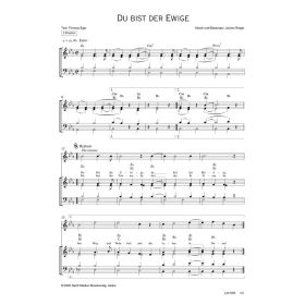 Produktbild des Artikels Du bist der Ewige (Noten - Download)