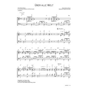 Produktbild des Artikels Über alle Welt / Lord, Reign In Me (Noten - Download)