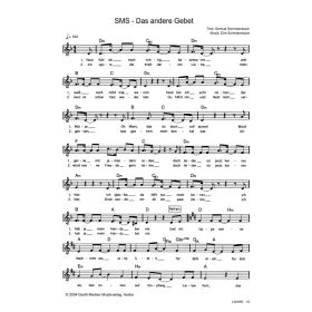 Produktbild des Artikels SMS - Das andere Gebet (Noten - Download)