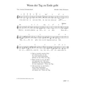 Produktbild des Artikels Wenn der Tag zu Ende geht (Noten - Download)