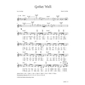 Produktbild des Artikels Gottes Welt (Noten - Download)