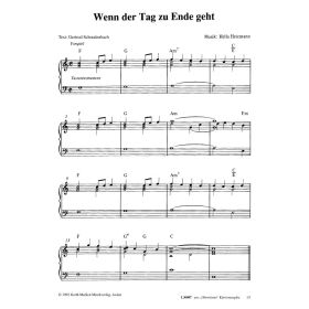 Produktbild des Artikels Wenn der Tag zu Ende geht (Noten - Download)