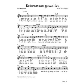 Produktbild des Artikels Du kennst mein ganzes Herz (Noten - Download)