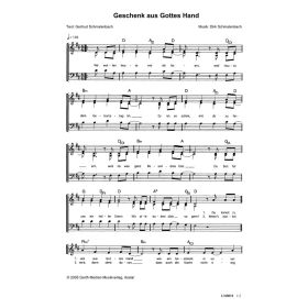 Produktbild des Artikels Geschenk aus Gottes Hand (Noten - Download)