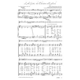 Produktbild des Artikels Lobt Gott, ihr Christen alle gleich (Noten - Download)