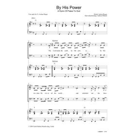 Produktbild des Artikels By His Power (Noten - Download)