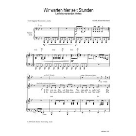 Produktbild des Artikels Wir warten hier seit Stunden (Noten - Download)