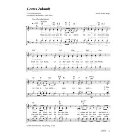 Produktbild des Artikels Gottes Zukunft (Noten - Download)