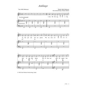 Produktbild des Artikels Anklage (Noten - Download)