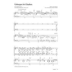 Produktbild des Artikels Geborgen im Glauben (Noten - Download)