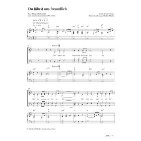 Produktbild des Artikels Du führst uns freundlich (Noten - Download)