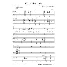 Produktbild des Artikels In dunkler Nacht (Noten - Download)