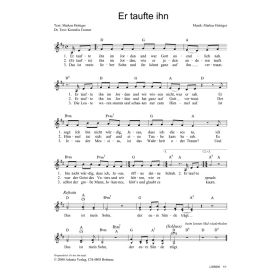 Produktbild des Artikels Er taufte ihn / Er het ihn tauft (Noten - Download)