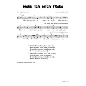 Produktbild des Artikels Wenn ich mich freue (Noten - Download)