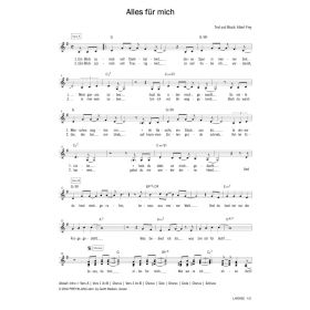 Produktbild des Artikels Alles für mich (Noten - Download)
