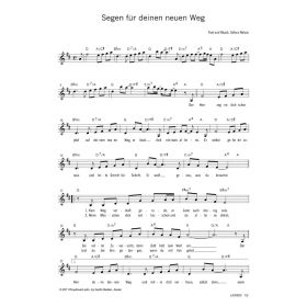 Produktbild des Artikels Noten - Download Segen für deinen neuen Weg