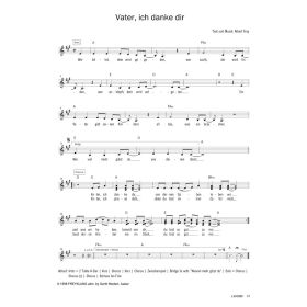 Produktbild des Artikels Vater, ich danke dir (Noten - Download)