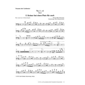 Produktbild des Artikels Die sonderbare Nacht (POSAUNE/SYNTHESIZER) (Noten - Download)