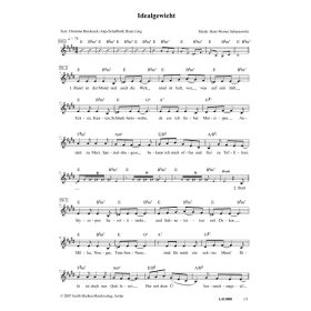 Produktbild des Artikels Noten - Download Idealgewicht