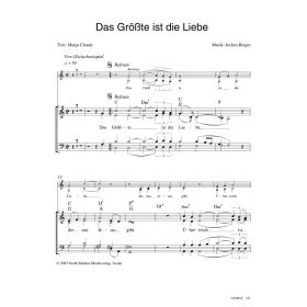 Produktbild des Artikels Das Größte ist die Liebe (Noten - Download)