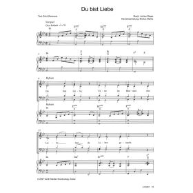 Produktbild des Artikels Du bist Liebe (Noten - Download)