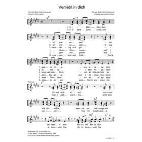 Produktbild des Artikels Verliebt in dich / I'm In Love With You (Noten - Download)