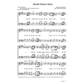 Produktbild des Artikels Sende deinen Geist / Let The River Flow (Noten - Download)