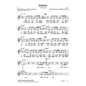 Produktbild des Artikels Halleluja / Hallelujah (Noten - Download)