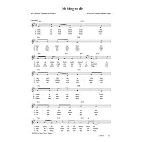 Produktbild des Artikels Ich häng an dir (Noten - Download)