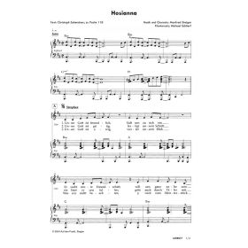 Produktbild des Artikels Hosianna (Noten - Download)