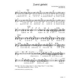 Produktbild des Artikels Zuerst geliebt (Noten - Download)