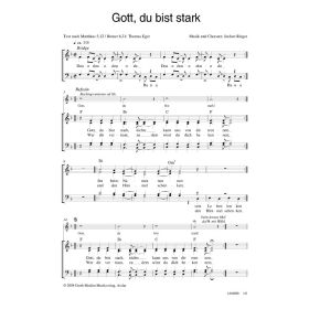 Produktbild des Artikels Gott, du bist stark (Noten - Download)