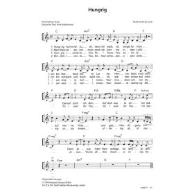 Produktbild des Artikels Noten - Download Hungrig / Hungry