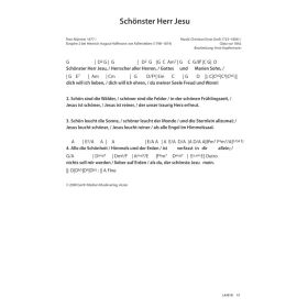 Produktbild des Artikels Schönster Herr Jesu (Noten - Download)