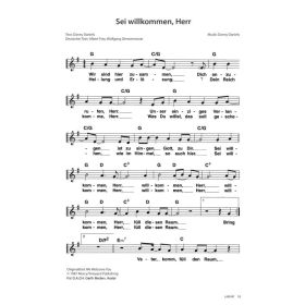 Produktbild des Artikels Sei willkommen, Herr / We Welcome You (Noten - Download)