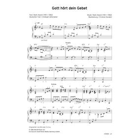 Produktbild des Artikels Gott hört dein Gebet / He Will Listen To You (Noten - Download)