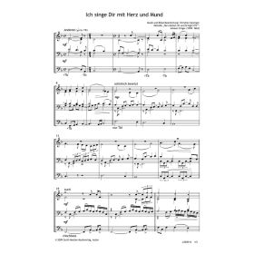Produktbild des Artikels Noten - Download Ich singe dir mit Herz und Mund