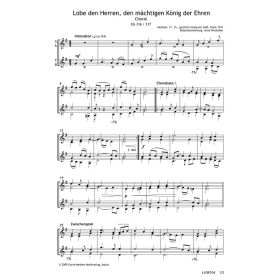 Produktbild des Artikels Noten - Download Lobe den Herren, den mächtigen König - Choral
