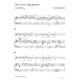 Produktbild des Artikels Was nie ein Auge gesehen / The Christmas Way (Noten - Download)