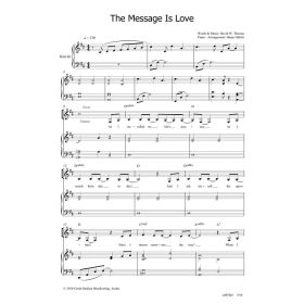 Produktbild des Artikels The Message Is Love (Noten - Download)