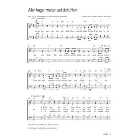 Produktbild des Artikels Alle Augen warten auf dich, Herr (Noten - Download)