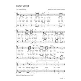 Produktbild des Artikels Du bist wertvoll (Noten - Download)