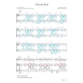 Produktbild des Artikels Über alle Welt / Lord, Reign In Me (Noten - Download)