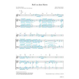 Produktbild des Artikels Ruft zu dem Herrn / Shout To The Lord (Noten - Download)