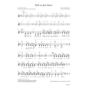 Produktbild des Artikels Ruft zu dem Herrn / Shout To The Lord (Noten - Download)