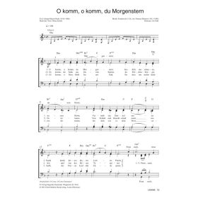 Produktbild des Artikels O komm, o komm, du Morgenstern / O Come, O Come Emmanuel (Noten - Download)