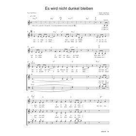 Produktbild des Artikels Es wird nicht dunkel bleiben (Noten - Download)